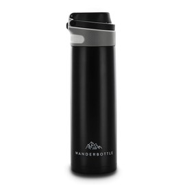 Premium Edelstahl Isolierflasche - 600ml Vakuum Thermosflasche - Innovative Trinkflasche für Sport, Outdoor, Reisen, Wandern