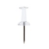 TSI 48310 Push Pins Pack of 35 Clear