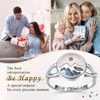 Mustard Seed Mountain Rings for Women 925 Sterling Silver Mountain