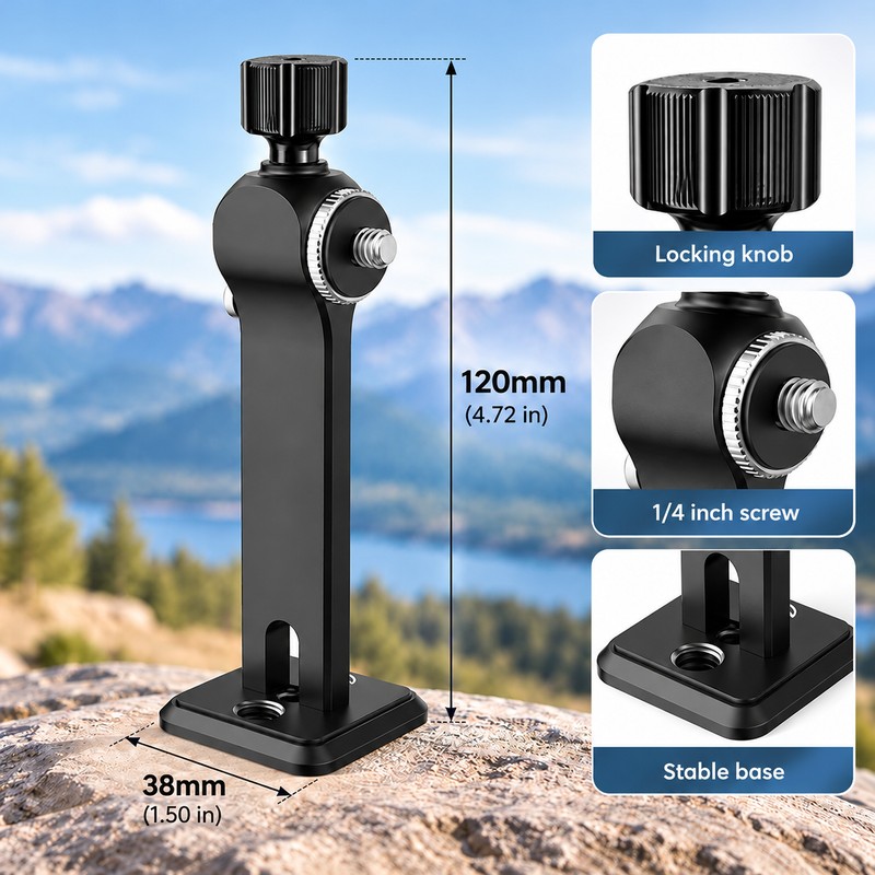 Binocular Tripod Adapter for Steadier, Hands-Free Viewing – Arca-Swiss Compatible