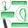 4 Pcs Boat Bungee Dock Lines, 4 Feet Mooring Rope