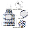 Adjustable Apron and Chef Hat Set for Cooking and Baking