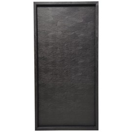 QAVOL 40 * 20 inches High-End Light Luxury Leather Rectangle Oversized Service Tray for Ottoman Tray, Coffee, Food, Family Dinner, Picnic, Party Essentials (Black, 40 * 20 inch)