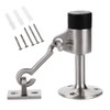 Sumnacon Heavy Duty Brushed Stainless Steel Hook Door Stop Wall