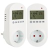 16A Plug‑in Thermostat Programmable Electric Heating Temperature Controller