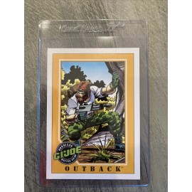 Vintage 1991 GI Joe Hasbro Impel Trading Card #69 OUTBACK
