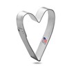 Foose Mini Primitive Heart Cookie Cutter- 2 inch- Made in
