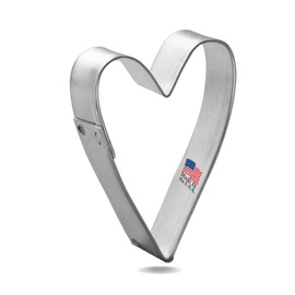 Foose Mini Primitive Heart Cookie Cutter- 2 inch- Made in the USA
