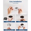 Wembanma 3 Inch Gimbal Recessed Light 8W 5CCT Selectable, 360°