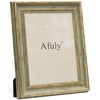 Afuly Photo Frame, Stylish, 6-piece Picture Frame, Antique Green, Gold,