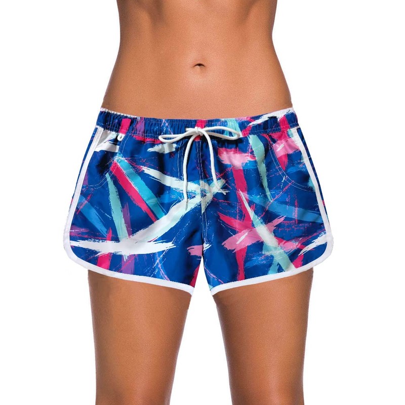 vxsvxm Pantalones cortos de playa para mujer, de secado rápido,