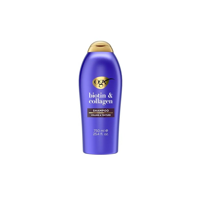 OGX Thick & Full + Biotin and Collagen Shampoo, 25.4