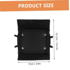 jojofuny Tablet Headrest Mount for Cars Adjustable Headrest Tablet Holder Rotatable Cradle for Backseat for Movies Games and Reading