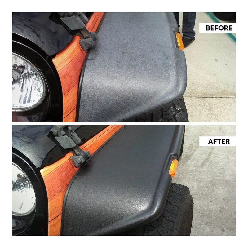 Solution Finish Solución Final Negro Plástico Y Vinilo Plástico Recorte