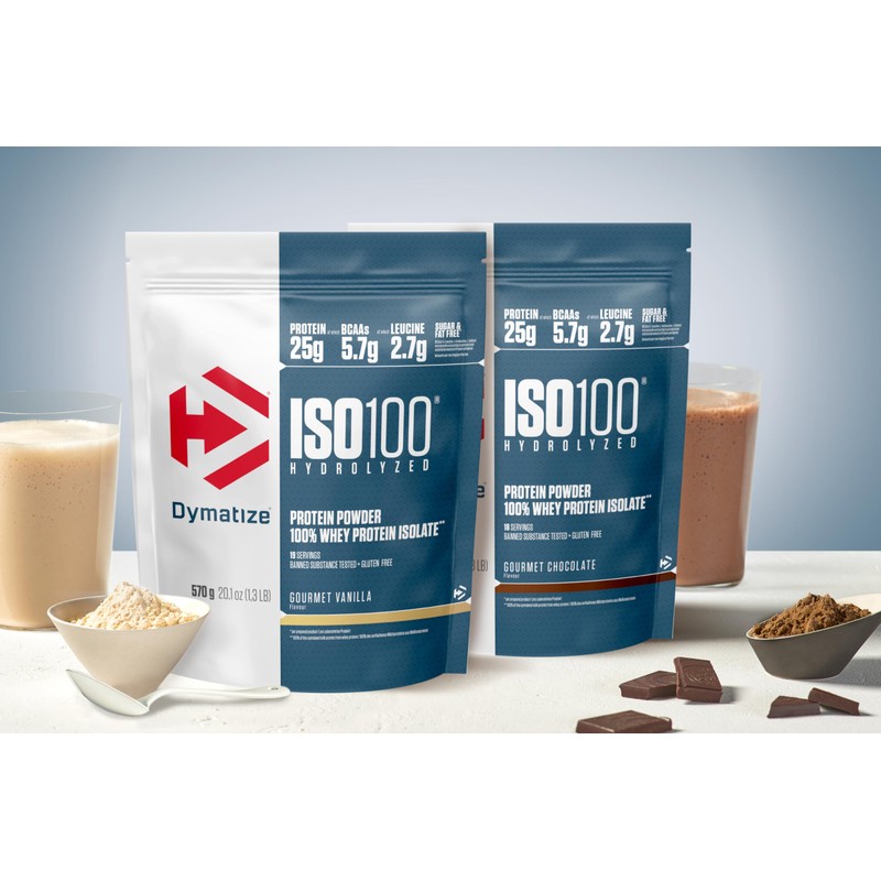 Dymatize ISO 100 Hydrolyzed Gourmet Vanilla 570g – Whey Protein