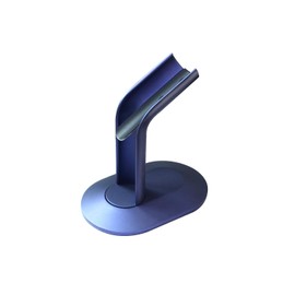 Hair Straightener Holder Compatible with Dyson Airstrait, Desktop Display Stand Compatible with Dyson Airstrait Straightener, Desktop Organizer Compatible with Dyson Hair Drye (blue)