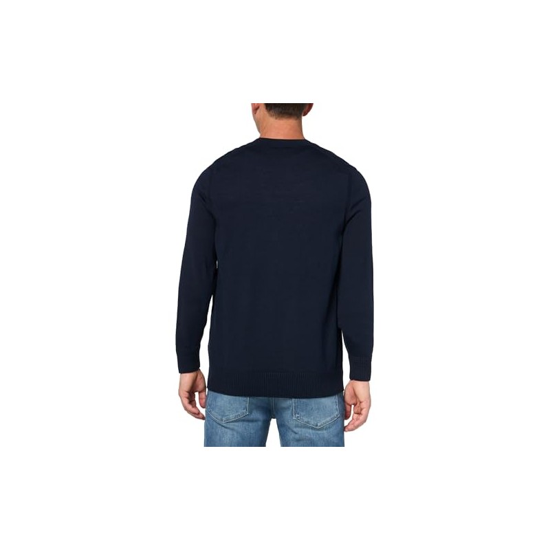 BOSS Wool Blend Button Down Cardigan, Night, XL