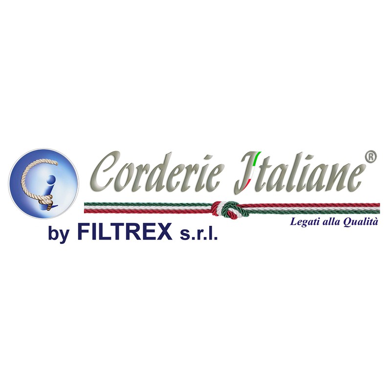 Corderie Italiane 006001300 Wäscheleine, Messing/Stahl, 5 mm, 20 m