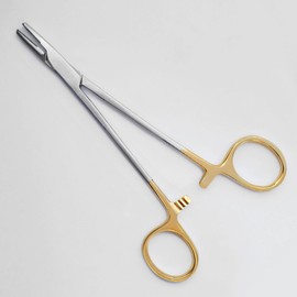 Needle Holder, Needle Driver, Mayo Hegar 7 inches with Tungsten Carbide Inserts
