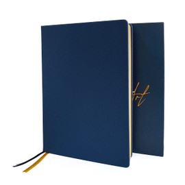 L'oeil Mellow Art A4 Portrait Watercolor Sketchbook: 300gsm Dual Textured Cold-Press Paper, with Hardcover, Inner Pocket and Elastic Strap, for Watercolor, Ink pens, Gouache & Mixed Media