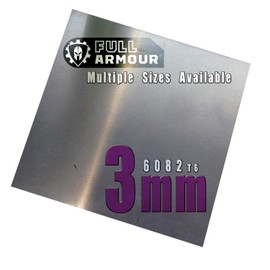 Full Armour 3mm Aluminium Sheet Plate (150mm x 150mm)