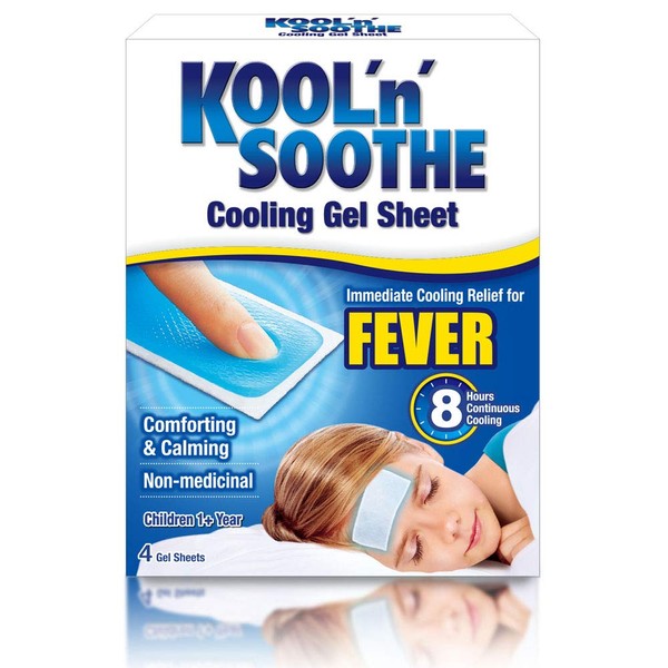 Kool 'n' Soothe Cooling Strip Sachets Kids Multipack 4
