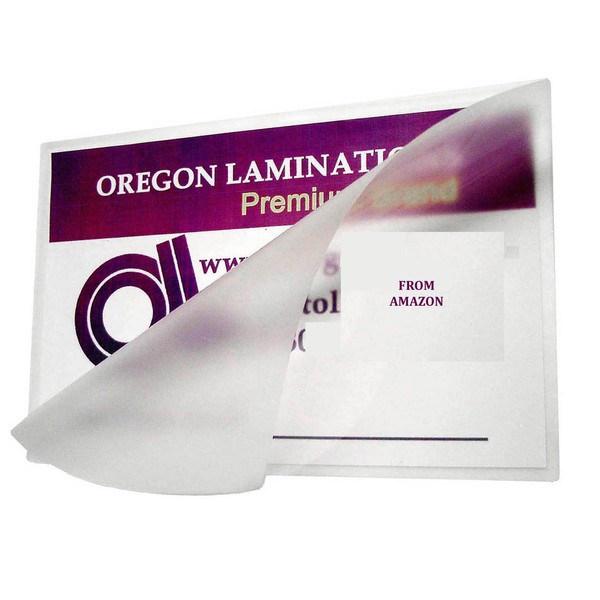 7 Mil 12 x 18 Menu Laminating Pouches Hot Laminator