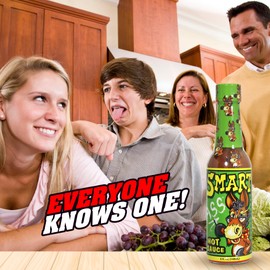 Smart Habanero Hot Sauce - A culinary and tech marvel for chicken wing enthusiasts! Unforgettable flavor in a 5-ounce bottle. Elevate your dining with a cherished taste