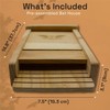 Bat House for Outdoors - The Complete Bat Box for