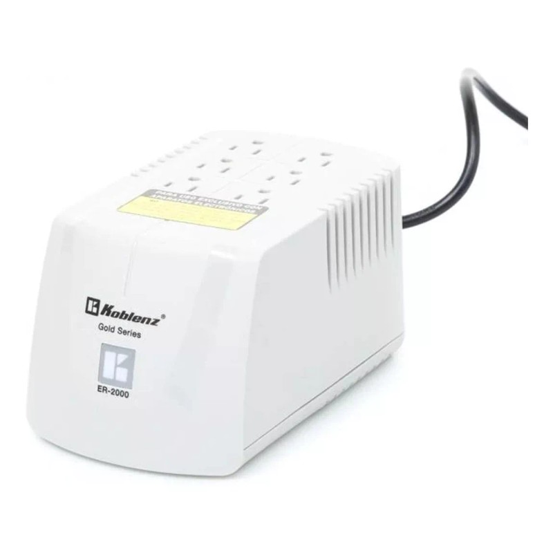 Koblenz Regulador Er-2000 Koblenz® 6.6 Amp, 8 Contactos Nema5-15r Color