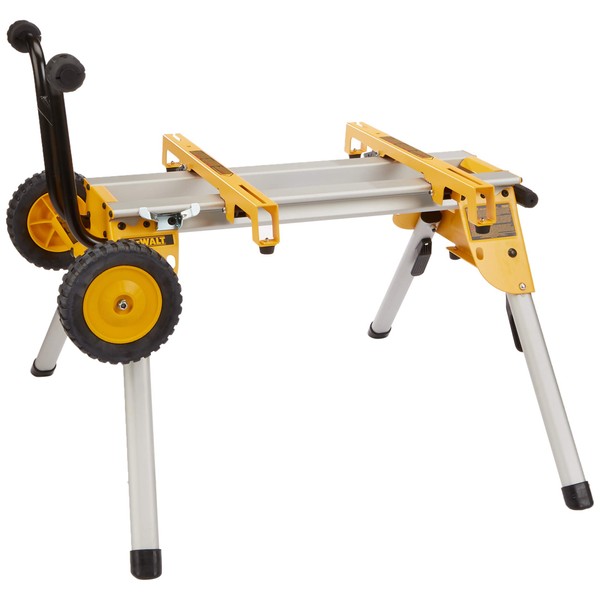 DEWALT Table Saw Stand, Rolling Stand, Collapsible and Portable, Lightweight and Compact (DW7440RS)