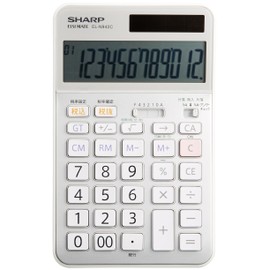 シャープ 実務電卓 抗菌ナイスサイズタイプ EL-N942CX