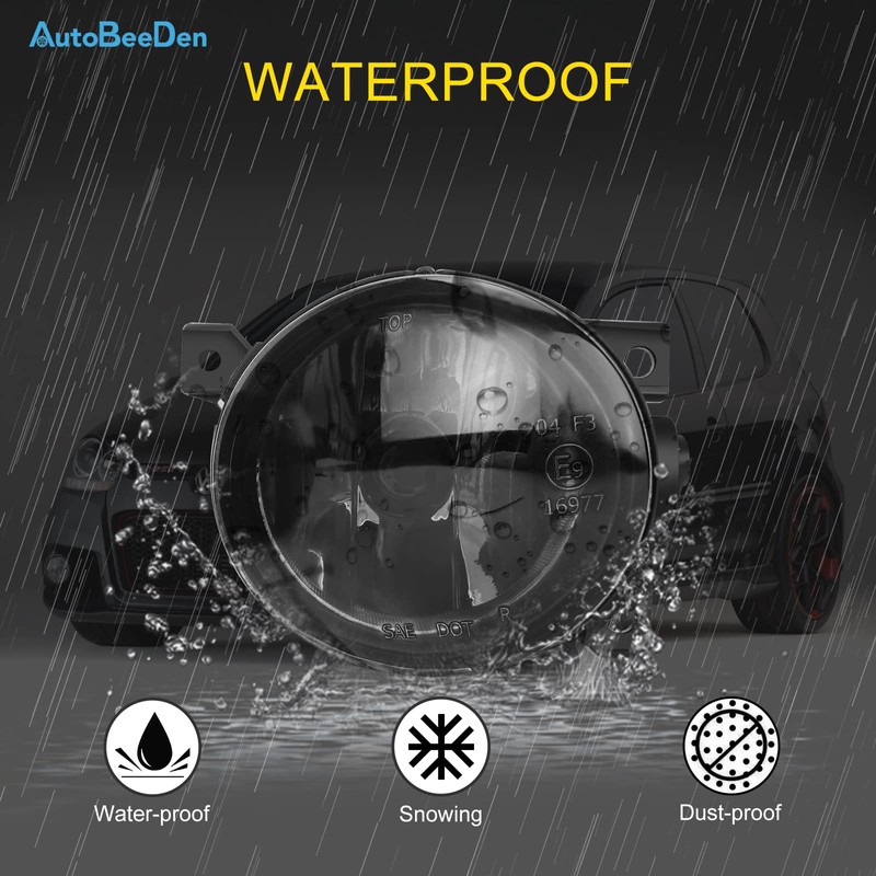 AutoBeeDen Fog Light for Volkswagen GTI Golf V/5 Jetta III/3
