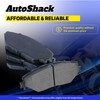 AutoShack 8pcs Front and Rear Performance Ceramic Brake Pad Set