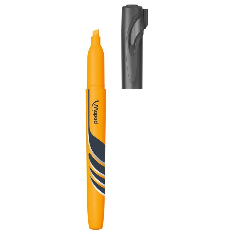 Maped Fluo'Peps Connect Highlighter Pens (Assorted Colours) (Pack of 5)