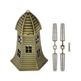 Windmill Decor Vintage Style Premium Alloy Sturdy Durable Exquisite Eye Catching Windmill Ornament