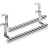 Stainless Steel Over Door Towel Rack Bar Holders for Universal