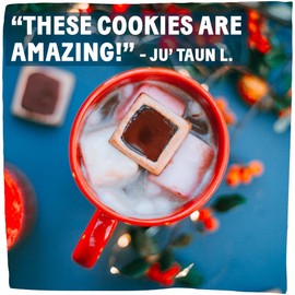 Michel et Augustin Cookies, Individually Wrapped Snacks, 3 Pack, Gourmet Dark Chocolate & Sea Salt Shortbread, 15 French Butter Cookies per bag