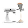 Wiselet Grain Mill Attachment for Kitchenaid Stand Mixer, 12 Gear