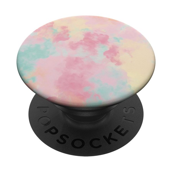 Cute Pastel Rainbow Colour Tie Dye Pattern PopSockets Standard PopGrip