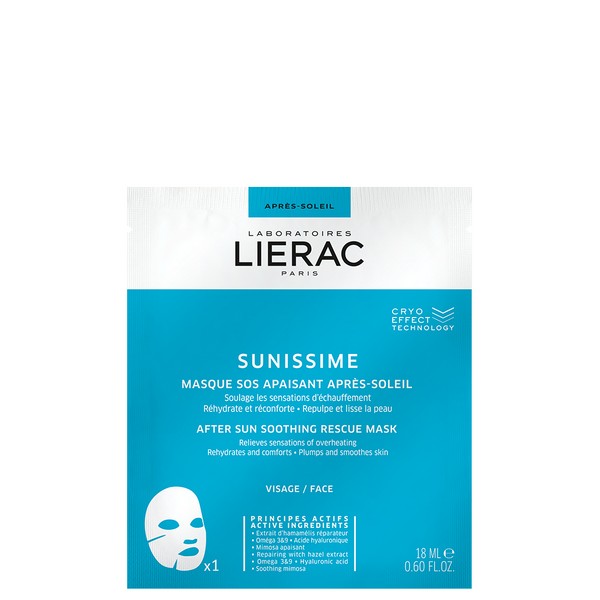 Lierac Sunissime After Sun Soothing Rescue Mask, 18ml