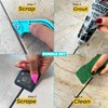 Pentausa Premixed Acrylic Sanded Tile Grout Repair Kit - Ready