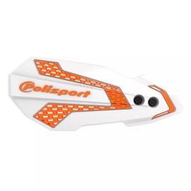 Polisport MX Flow Handguards White KTM 125, 150, 200, 250, 300, 350, 450, 500