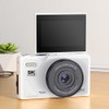 5K Digital Camera with 18X Optical Zoom, 75MP Vintage Digital