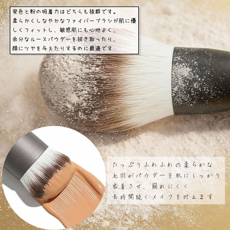 EDTRE Makeup Brush Set 10 Pieces Makeup Brushes High Density