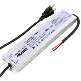 DEEPDYMMY 24V Power Supply 150W UL LED Driver Waterproof IP67