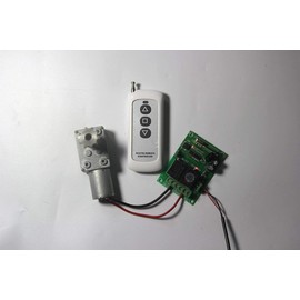 DC 12V Motor Control with Remote Control Radio Remote Control DC Motor Linear Drive Wireless Remote Control Switch for Motor Forward Reverse Stop Motor Direction Control 200m Range