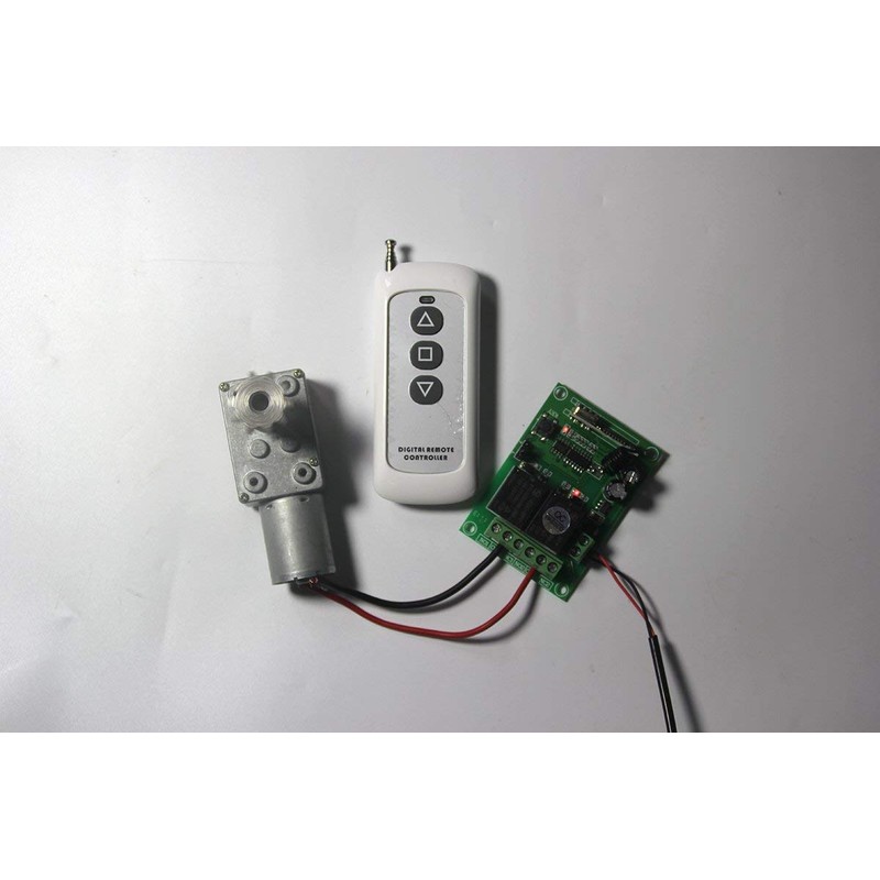 DC 12V Motor Control with Remote Control Radio Remote Control