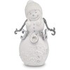 Perfectly Presented by Pavilion Gift Joy Snowman Figurine, 4-1/2-Inch Tall