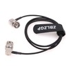 ZBLZGP 3G HD SDIケーブル RG174 75Ohm ストレート BNCオス - L字型BNCオス